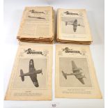 A group of WWII Aeroplane Spotter magazines dates 1942-1947