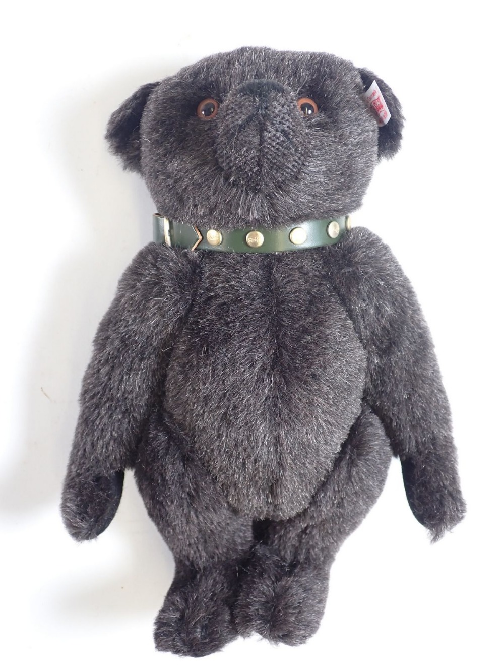 A Steiff limited edition black Alpaca bear Jack with box and certificate, bag not sealed - Image 2 of 2