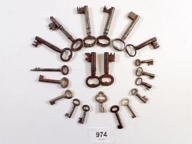 A box of old keys