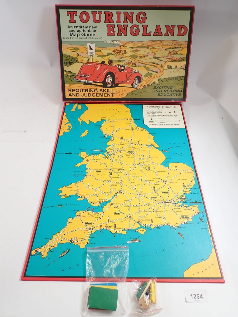 Touring England vintage game, boxed by Heritage