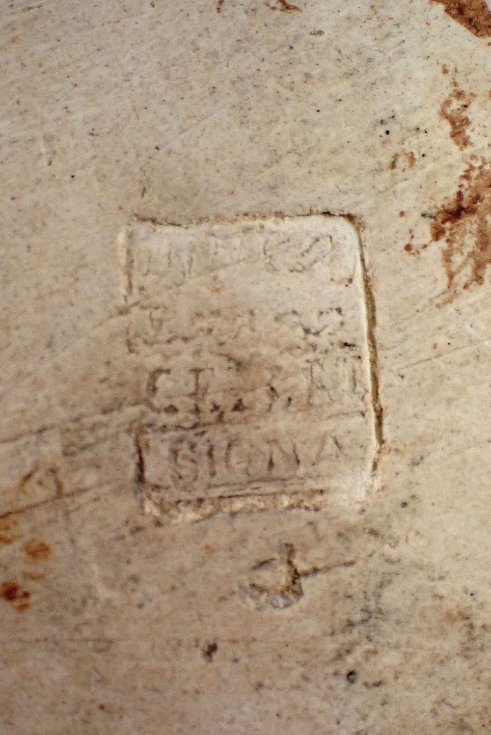 A plaster cast copy of medallion of Nonina Stroza, 8cm - Bild 3 aus 3
