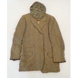 A vintage men's tweed jacket together with a Christy's London flat cap