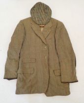 A vintage men's tweed jacket together with a Christy's London flat cap