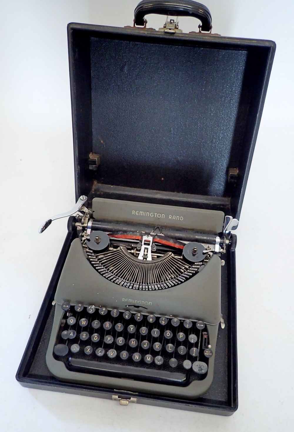 A Remington vintage typewriter
