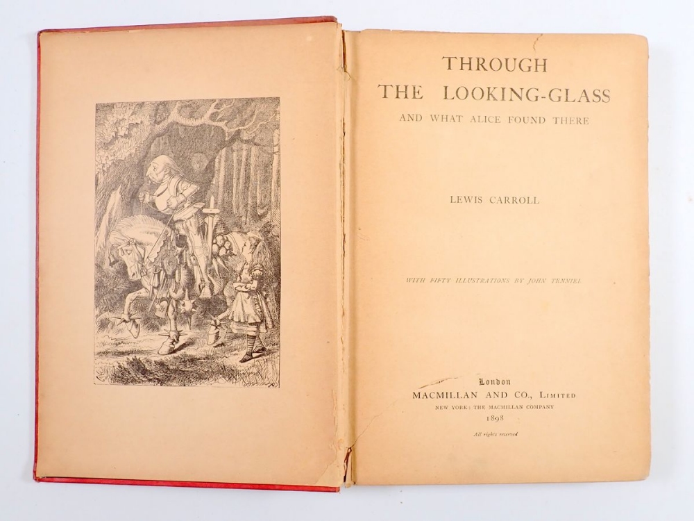 Through the Looking Glass by Lewis Carroll, published 1898 by Macmillan - Image 2 of 3