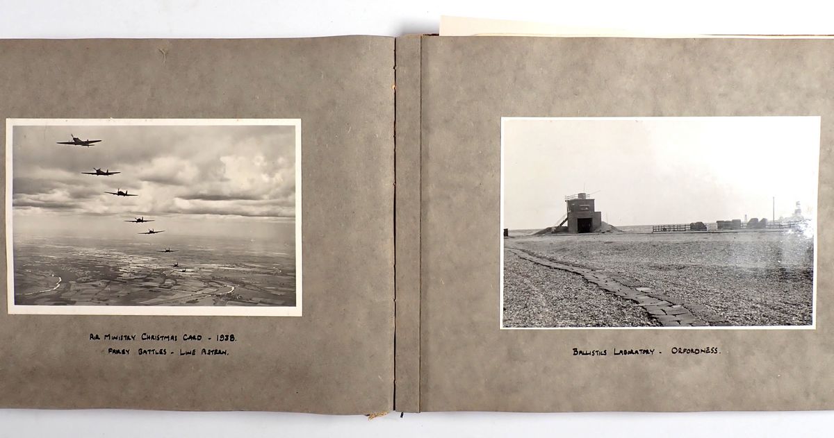 An interesting album of early aeroplane and gilding photographs circa 1930's, including - Image 9 of 15