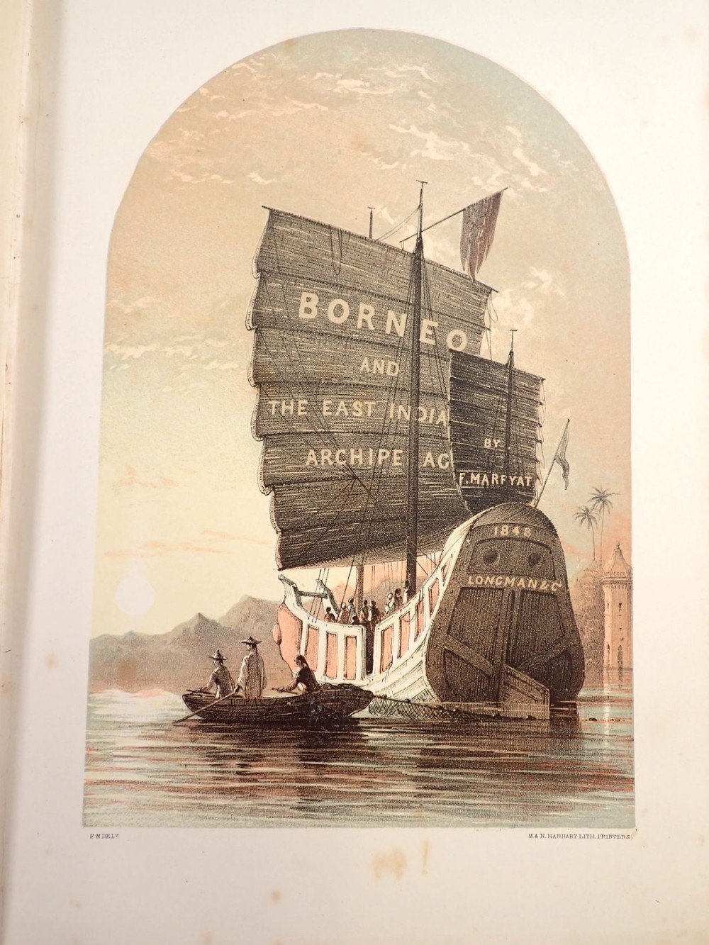 Borneo and The Indian Archipelago by Frank S Marryat, published Longman Brown, Green & Longmans 1848 - Image 2 of 4