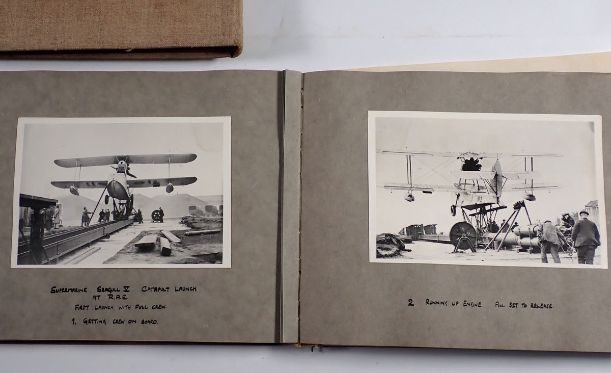 An interesting album of early aeroplane and gilding photographs circa 1930's, including - Bild 6 aus 15