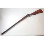 A deactivated Baikal 12 bore side by side shotgun 28.5cm barrel, Serial No. B19919, with