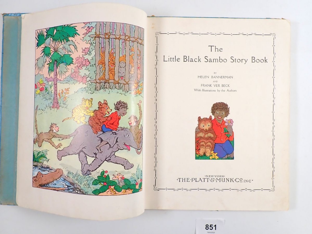 The Little Black Sambo Story Book by Helen Bannerman and Frank Ver Beck published by The Platt & - Image 2 of 3