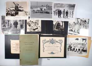 A group of military RAE Armament Department photographs relating to Government Collaboration in