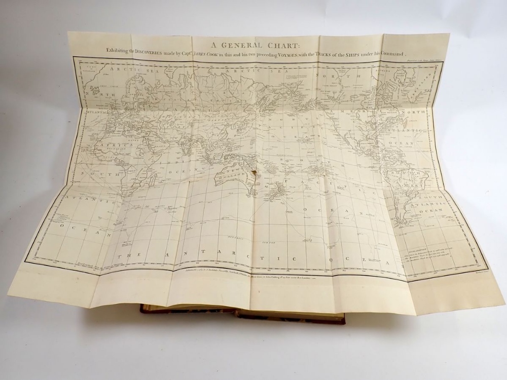 A Voyage to the Pacific Ocean by Captain James Cook published 1784, Vols 1 & 3 - Bild 3 aus 6