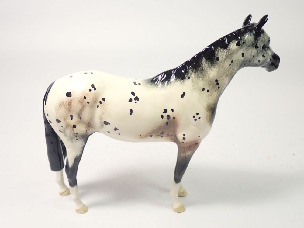 A Royal Doulton Appaloosa horse, 19.5cm tall - Image 2 of 3