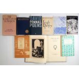 A group of nine signed poetry books including Philip The King by John Masefield etc.