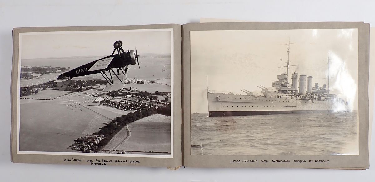 An interesting album of early aeroplane and gilding photographs circa 1930's, including - Bild 11 aus 15