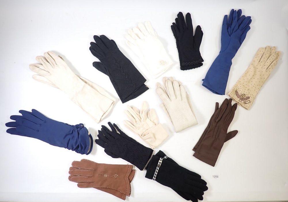 A box of ladies gloves