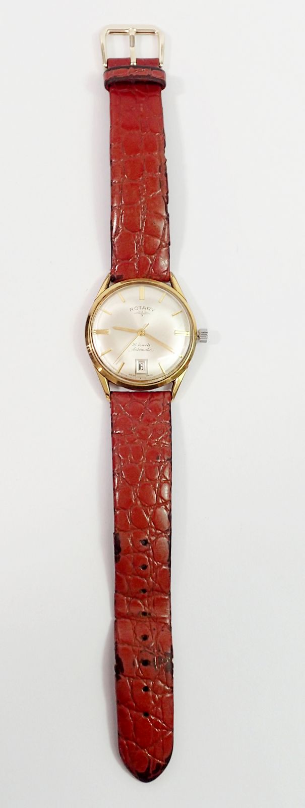A Rotary gents automatic 21 jewel wristwatch with date aperture