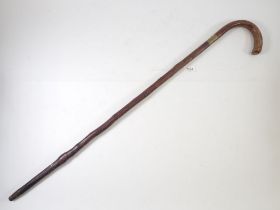 An antique sword stick walking stick