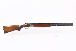 Ⓕ (S2) 12 bore Miroku over and under, ejector, 26 ins barrels, ¼ & ic, broad file cut ventilated