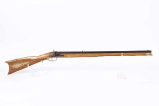 Ⓕ (S2) .45 (smooth) Armi-Jager percussion musket, 27½ ins smooth-bored octagonal barrel, fullstocked