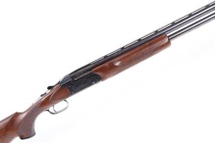 Ⓕ (S2) 12 bore Remington 3200 over and under, ejector, 25½ ins suspended barrels, ic & ¼, 2¾ ins