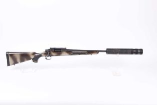 Ⓕ (S1) .243(Win) Remington Model 700 bolt-action rifle, 22 ins screw cut barrel with Wildcat