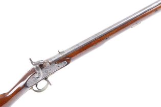 (S58) .750 Percussion (conversion from Flintlock) Tower smooth-bore musket, 38 ins full-stocked