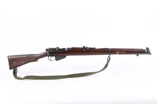 Ⓕ (S1) .303 SMLE No.1 Mk3* bolt-action service rifle by BSA Co., dated 1917, in military