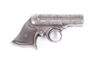 (S58) .32(rf) Remington 'Elliots Patent' four-barrel pocket pistol, 3¼ ins barrels, the ribs