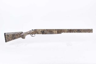 Ⓕ (S2) 12 bore Revo K200 'Duck Blind' over and under, 28 ins multi choke CIP proof barrels (