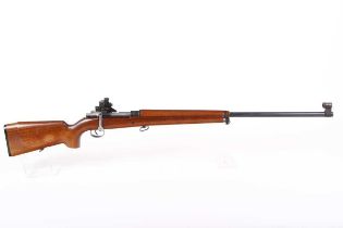 Ⓕ (S1) 6.5mm Carl Gustafs 1916 Swedish Mauser bolt-action target rifle, 28 ins heavy barrel with