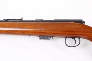 Ⓕ (S1) .22 BSA Supersport-Five bolt-action rifle, 22½ ins sighted barrel, with magazine, no.
