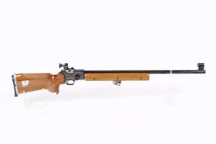 Ⓕ (S1) .22 BSA Martini International target rifle, 27¾ ins heavy barrel, Parker Hale target