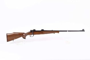 Ⓕ (S1) .243 (Win) Midland Gun Co. bolt-action rifle, 24 ins barrel with blade and notch sights,