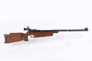 .177 Original Diana Mod.66 break barrel target air rifle, heavy barrel with tunnel and rear