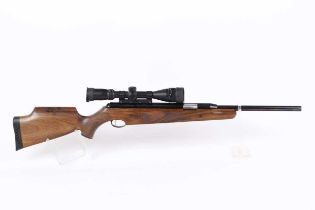 .177 Air Arms Pro-Sport under lever air rifle, heavy barrel, mounted 4-12x40 Hawke Panorama scope,
