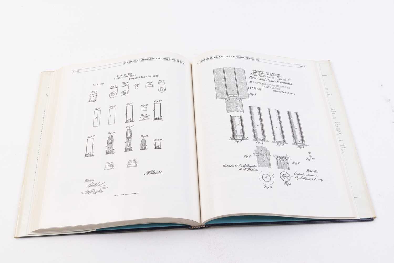 3 Vols: Colt Cavalry, Artillery and Militia Revolvers 1873 - 1903; Colt Peacesmaker British Model; - Image 8 of 9