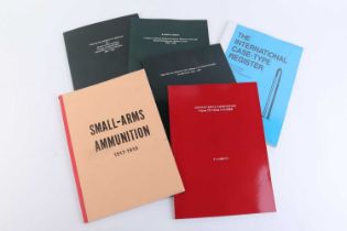 6 Vols: Small-Arms Ammunition 1917 - 1919; The International Case-Type Register; Assault Rifle