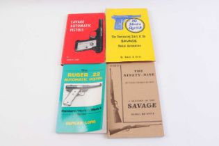 4 Vols: The Ruger .22 Automatic Pistol by D Long; Savage Automatic Pistols by James R Carr; 10 Quick