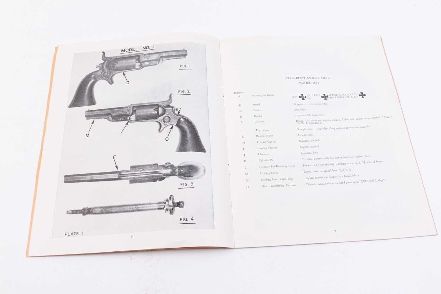 5 Vols (pamphlets): Colt Cartridge Pistols; Paterson Pistols; Colt Dragoon Pistols; Colt Root - Image 5 of 13