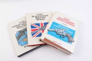 3 Vols: Colt Cavalry, Artillery and Militia Revolvers 1873 - 1903; Colt Peacesmaker British Model;