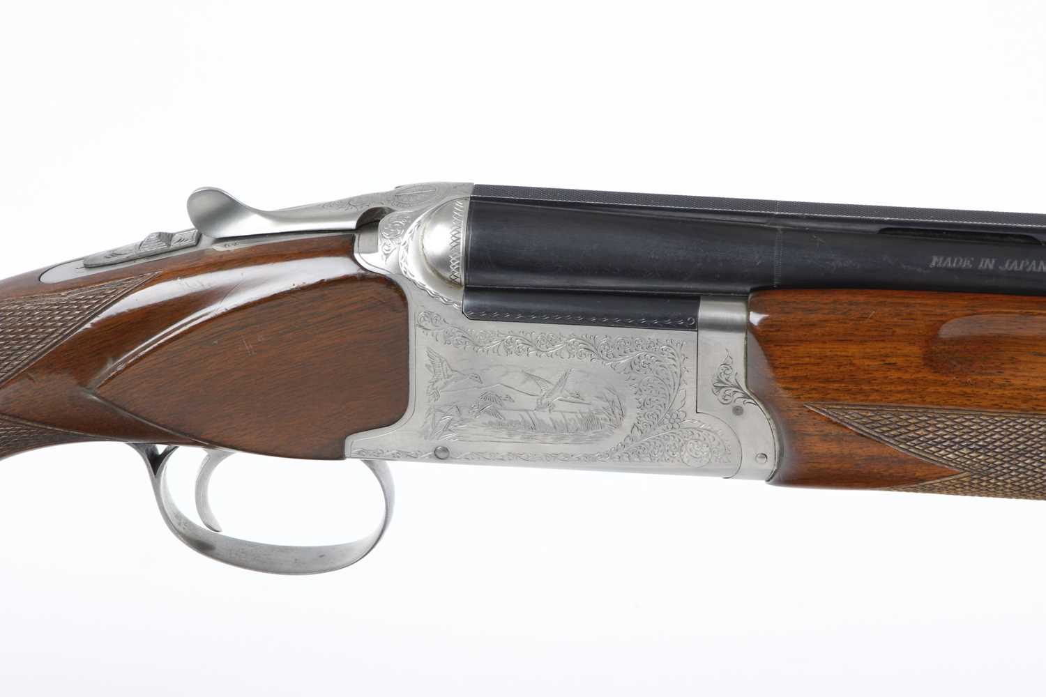 Ⓕ (S2) 12 bore Nikko 712 over and under, ejector, 28 ins barrels, full & ¼ choke, ventilated - Image 2 of 9