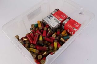 Ⓕ (S2) Quantity of mixed 12 & 20 bore cartridges, mainly Winchester