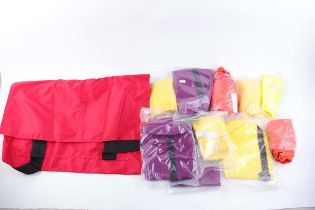 Target bag, 4 x bottle shaped target carriers, and 6 x rifle waterproof range covers