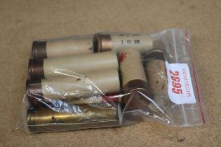 Ⓕ (S1) 11 x 1 ins Very Pistol flare cartridges WWI & WWII