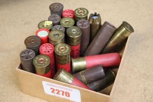 Ⓕ (S2) 24 x 10 bore 3¼ ins assorted cartridges