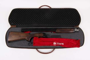 Ⓕ (S2) 12 bore ATA Arms, over and under, ejector, 30 ins multi choke barrels, (5 chokes & key),