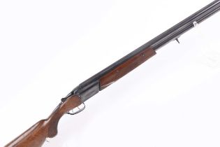 Ⓕ (S2) 12 bore Vostock over and under, 28¼ ins barrels, full & ¾ choke, 2¾ ins chambers, 14½ ins