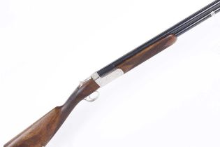 Ⓕ (S2) 12 bore Verney-Carron over and under, ejector, 26 ins barrels, ½ & ic, file cut ventilated