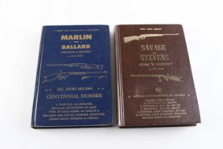 2 Vols: Marlin & Ballard Firearms & History; Savage & Stevens Arms & History by Bill West